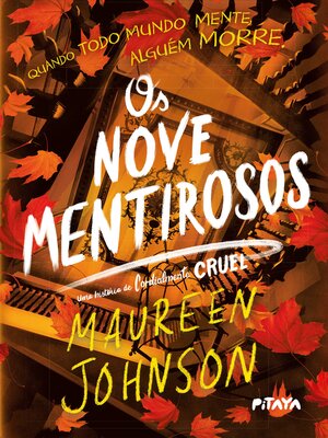 cover image of Os nove mentirosos